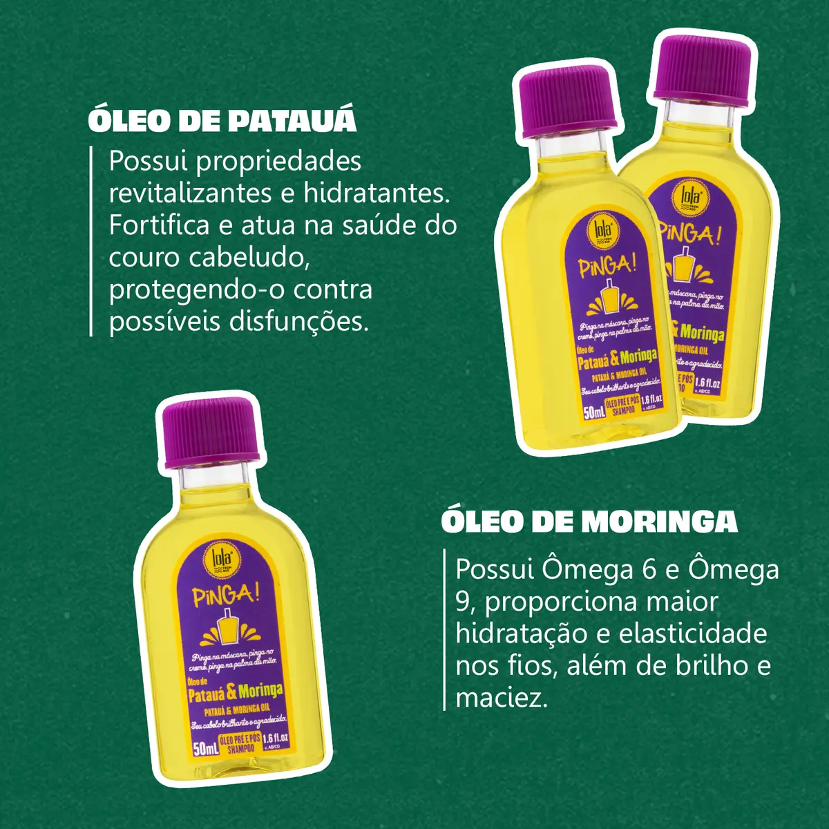 PINGA! PATAUÁ E MORINGA 50mL  3