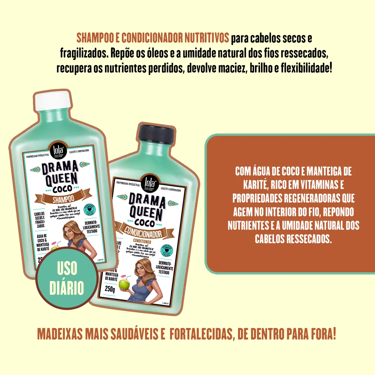 DRAMA QUEEN - COCO SHAMPOO 250mL  2