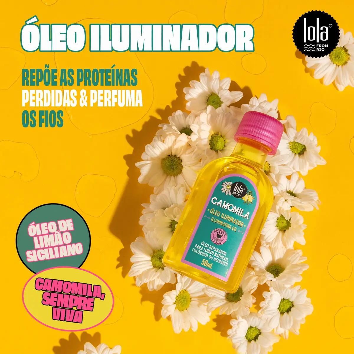 CAMOMILA - ÓLEO ILUMINADOR  2