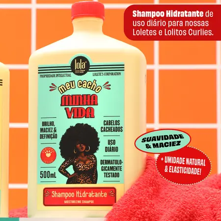 MEU CACHO MINHA VIDA - SHAMPOO 500mL