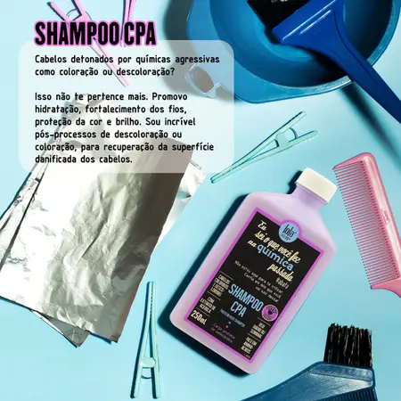 EU SEI O QUE VOCÊ FEZ NA QUÍMICA PASSADA - SHAMPOO CPA 250mL
