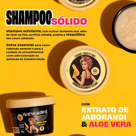 MORTE SÚBITA - SHAMPOO SÓLIDO