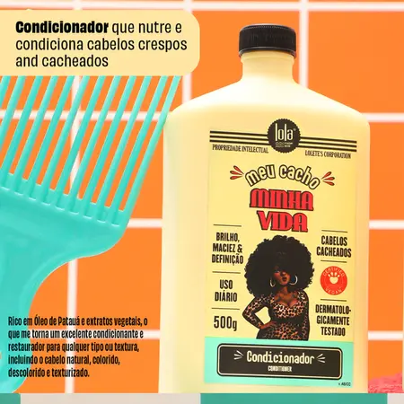 MEU CACHO MINHA VIDA - CONDICIONADOR 500g