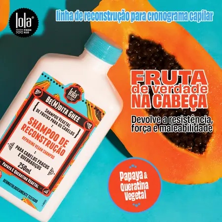BE(M)DITA GHEE - MAMÃO SHAMPOO 250mL
