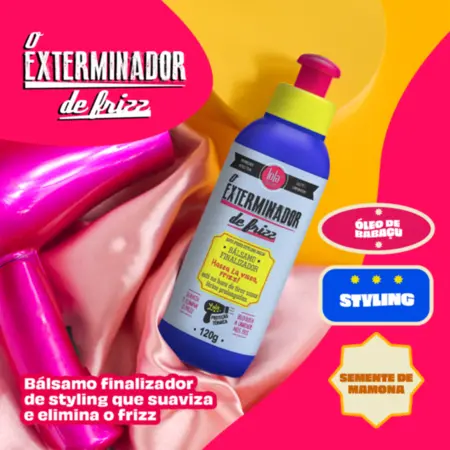 O EXTERMINADOR DE FRIZZ BALSAMO 120g