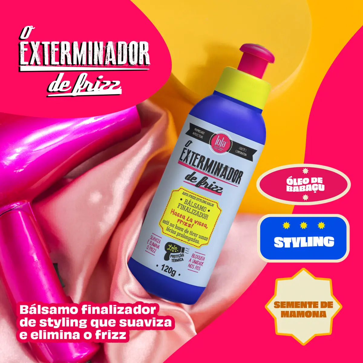 O EXTERMINADOR DE FRIZZ BALSAMO 120g  2