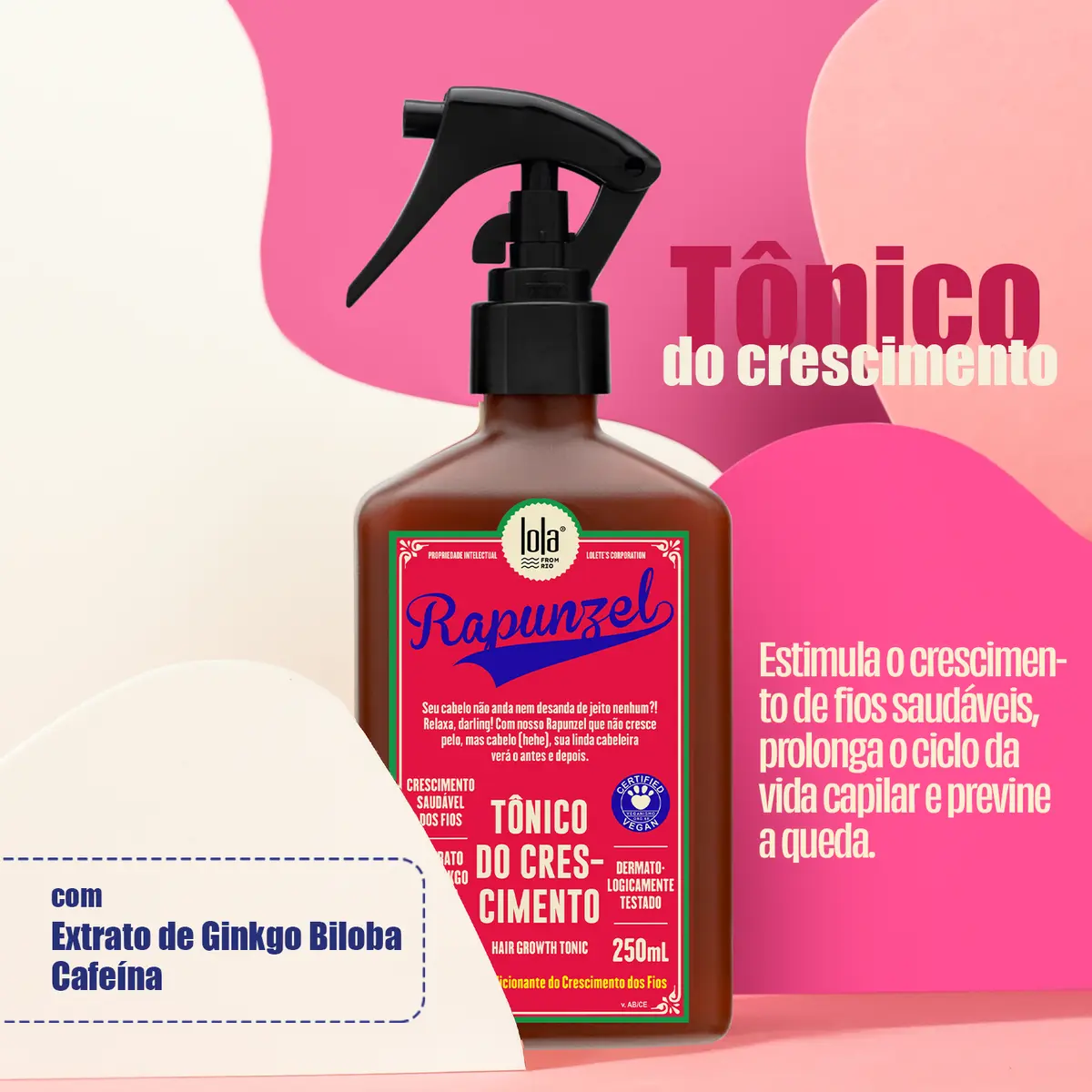 RAPUNZEL - TÔNICO DO CRESCIMENTO 250mL  2