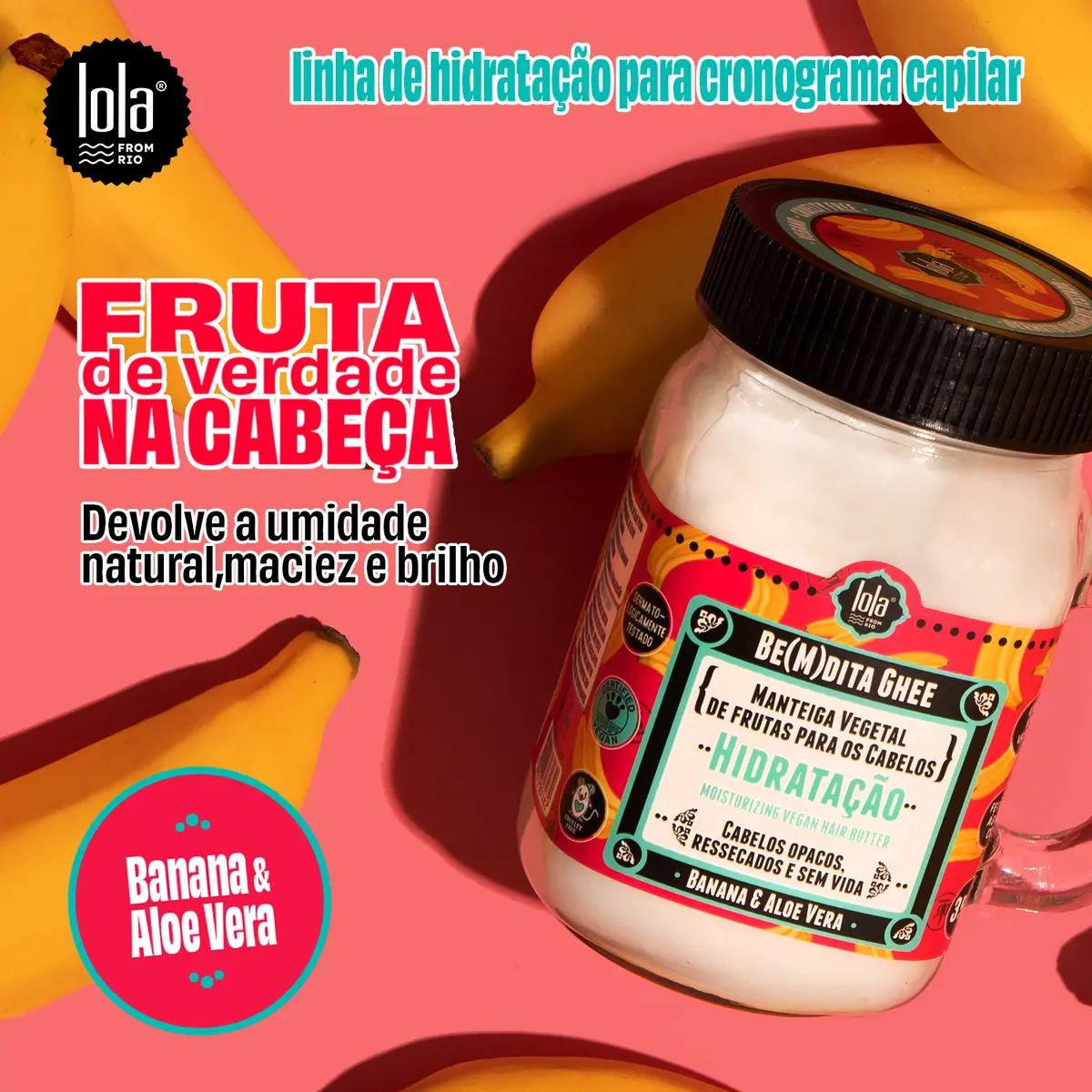 BE(M)DITA GHEE - HIDRATAÇÃO BANANA 350g  2