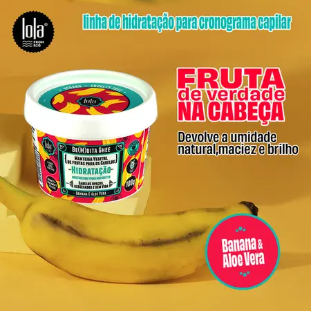 BE(M)DITA GHEE - HIDRATAÇÃO BANANA 100g