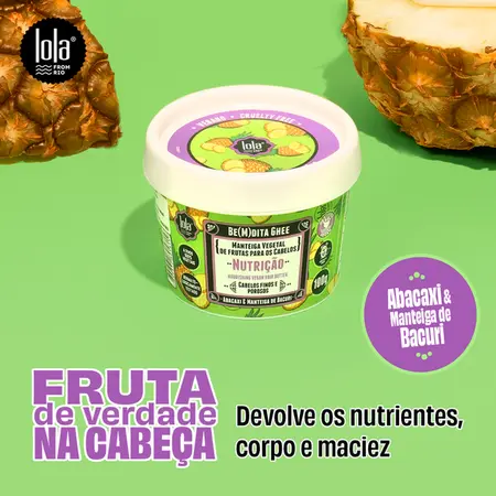 BE(M)DITA GHEE - NUTRIÇÃO ABACAXI 100g