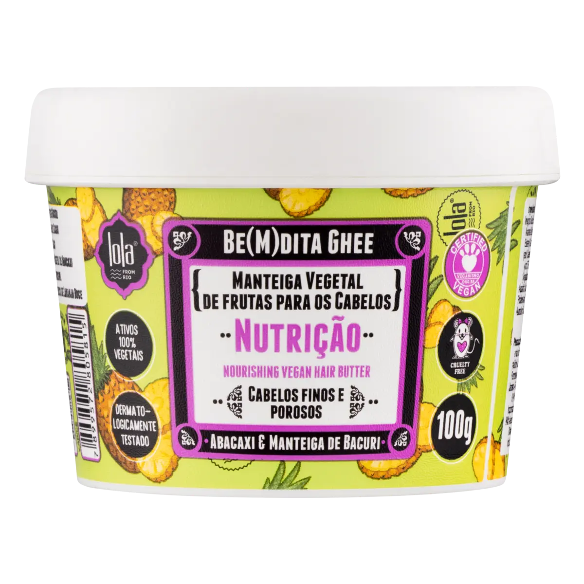BE(M)DITA GHEE - NUTRIÇÃO ABACAXI 100g