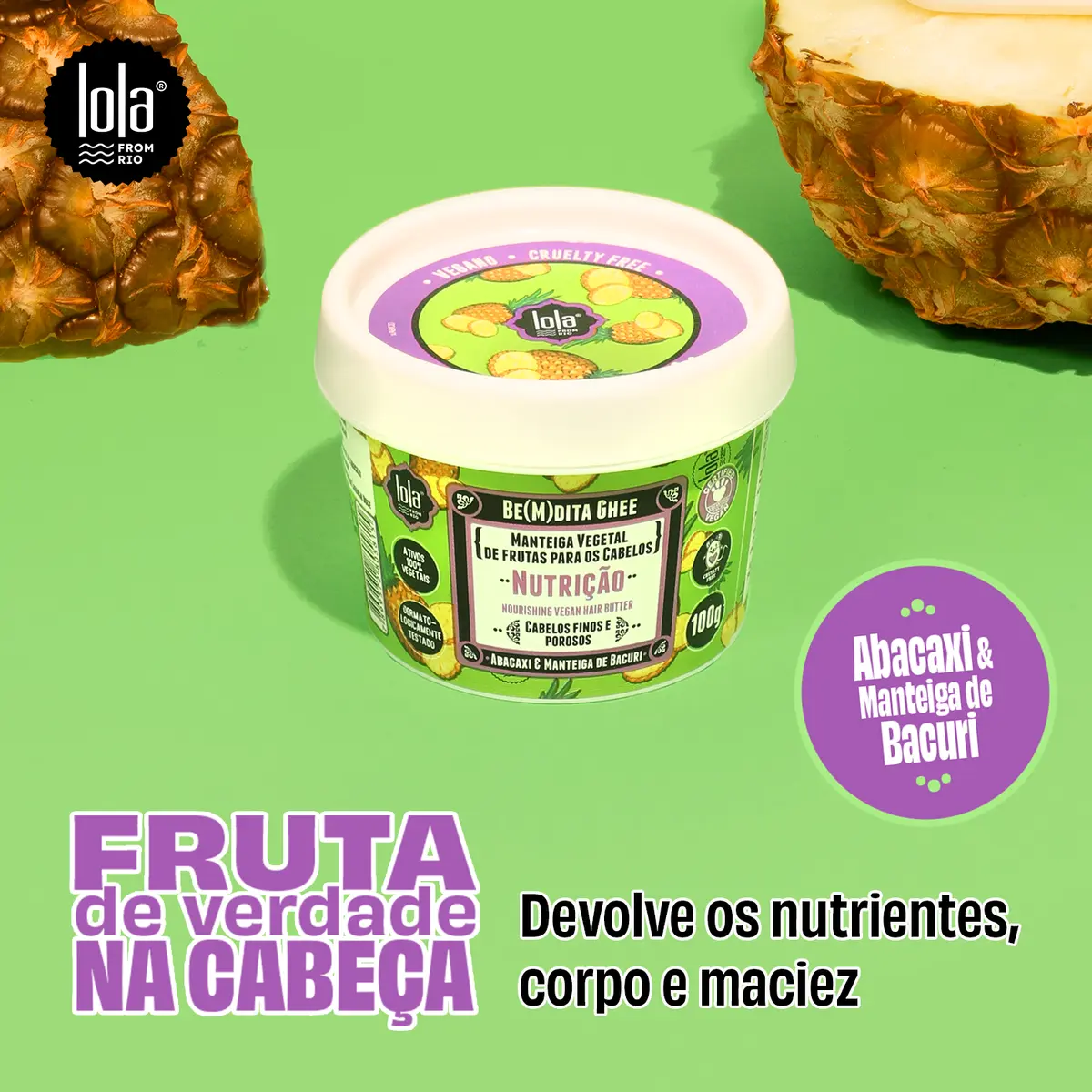 BE(M)DITA GHEE - NUTRIÇÃO ABACAXI 100g  2