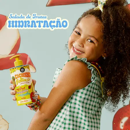 Cachinho Feliz Salada de Fruta Creme de Pentear 450g