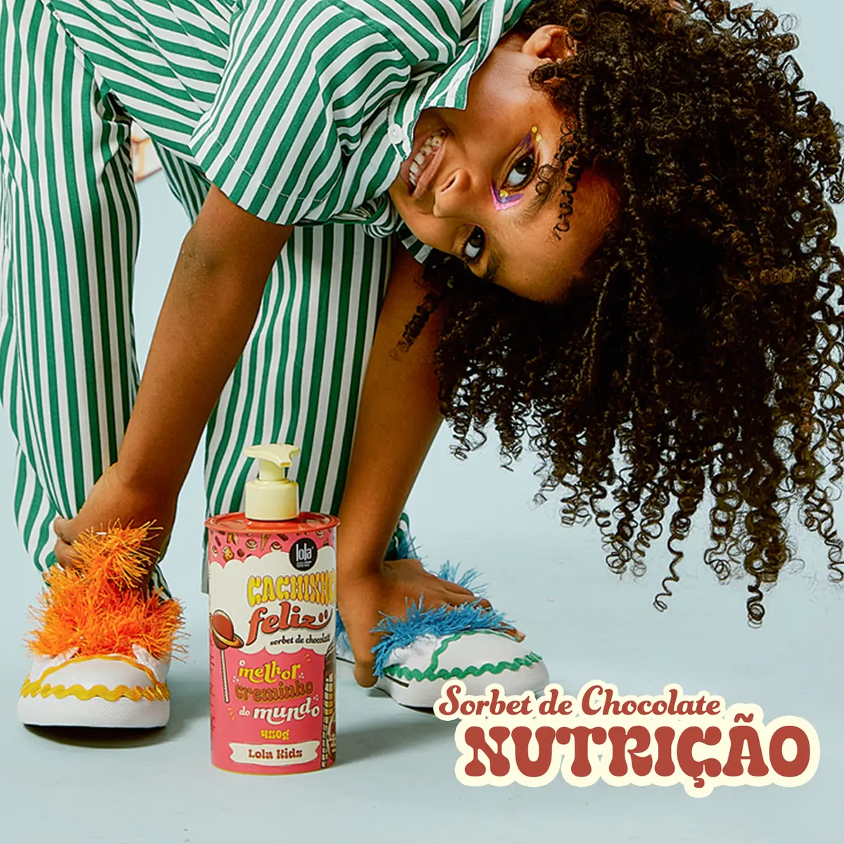 Cachinho Feliz Chocolate Creme de Pentear 450g  4