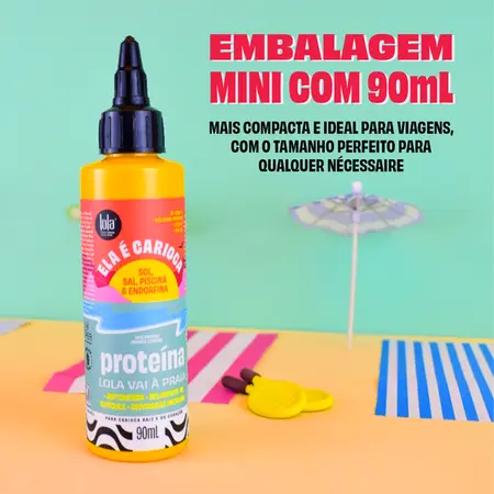 Mini Ela é Carioca- Proteína 90ml