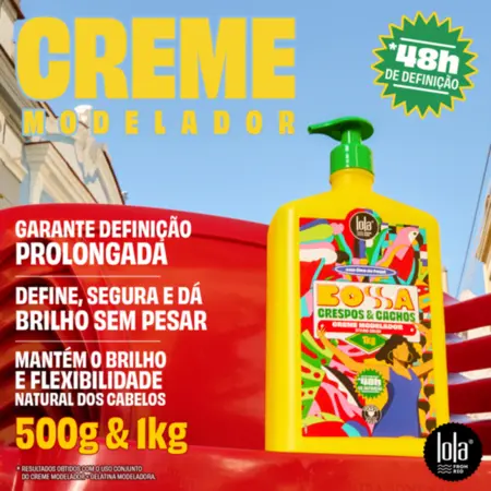 BOSSA CREME MODELADOR 500G