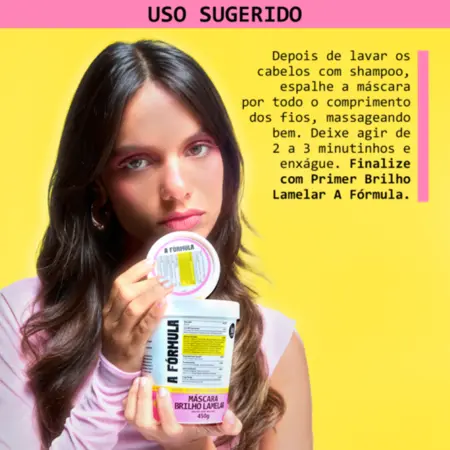 A Fórmula Máscara Lamelar 100G
