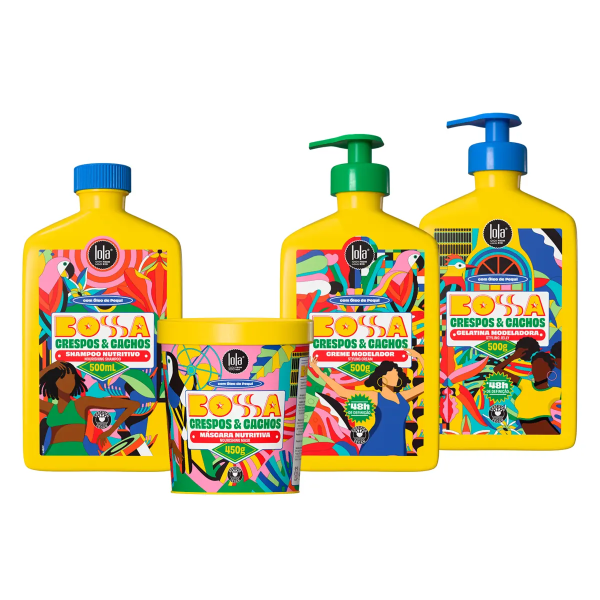 Kit Bossa - Linha Completa (Creme 500g)