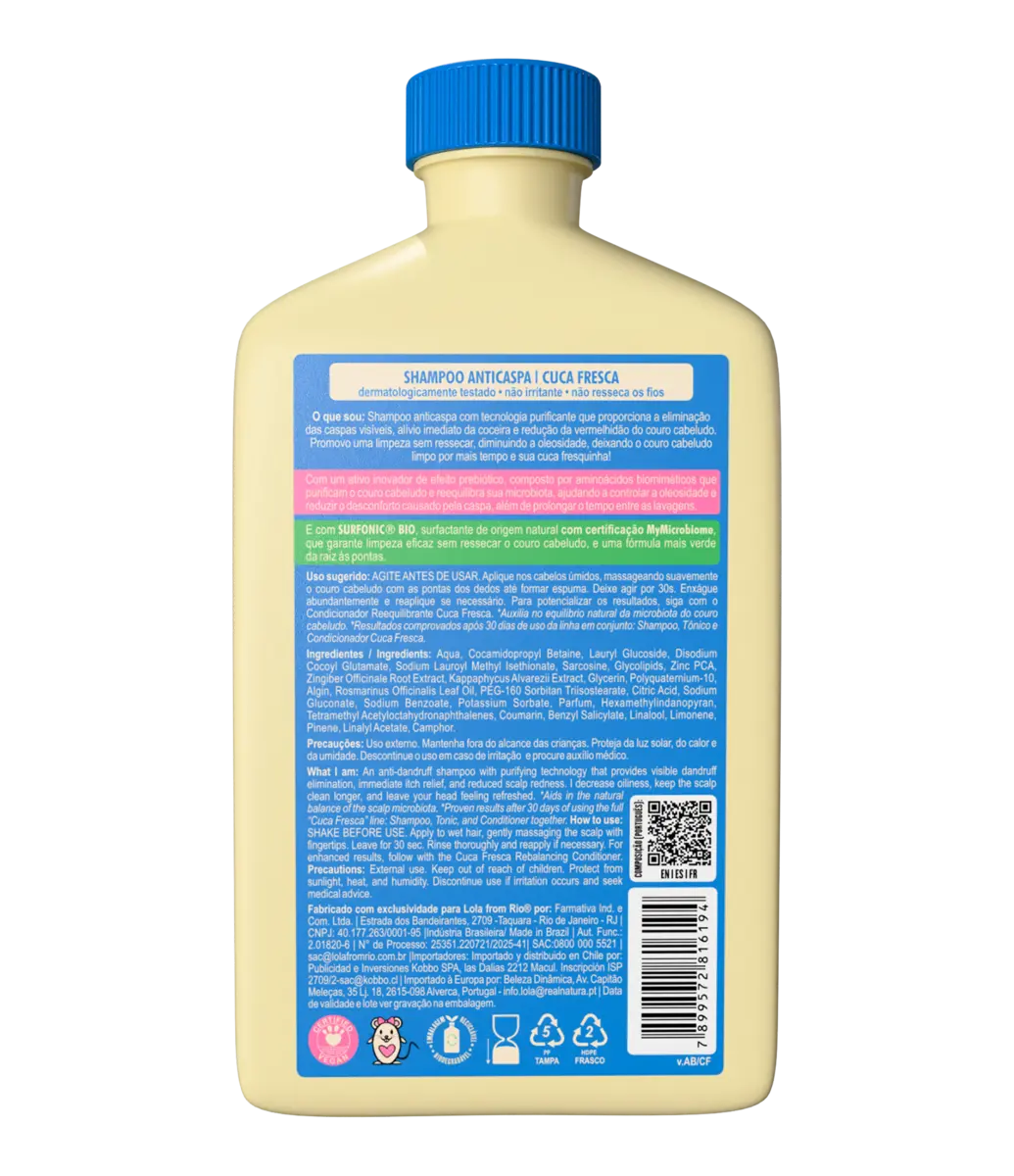 Cuca Fresca Shampoo Anticaspa 250ml  3