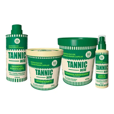 Kit Tannic Acid - Linha Completa