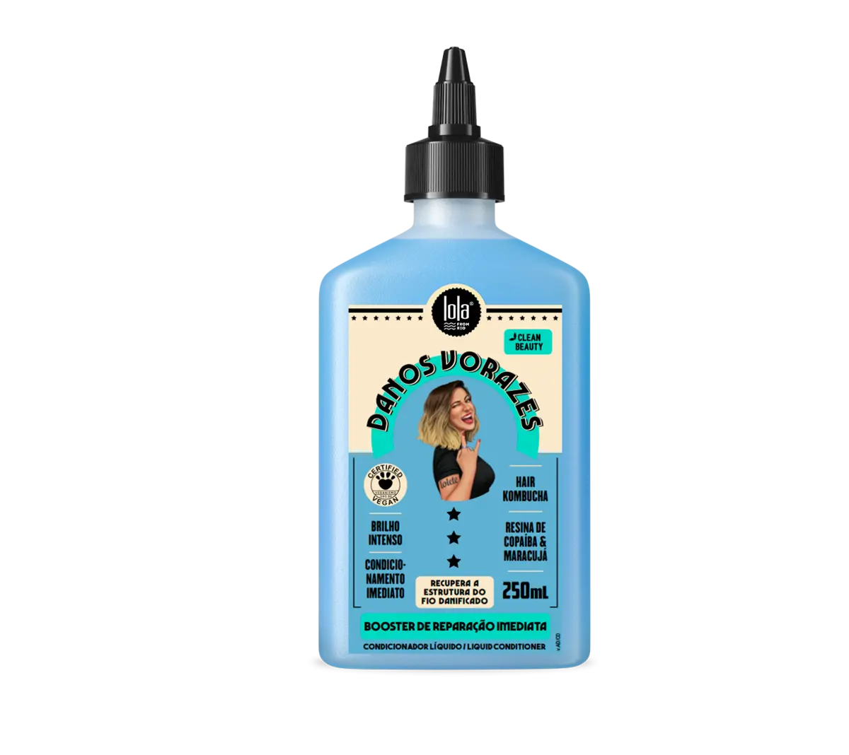 Kit Danos Vorazes - Shampoo + Booster + Leave in  3
