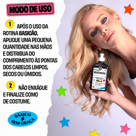 BASICÃO CREME PARA PENTEAR 250G