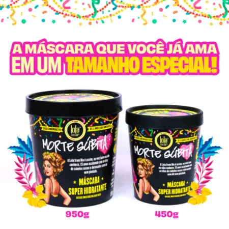 MORTE SÚBITA MÁSCARA 15 ANOS 950G