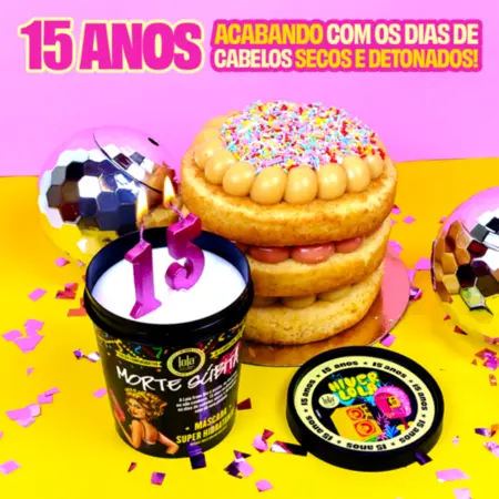 MORTE SÚBITA MÁSCARA 15 ANOS 950G