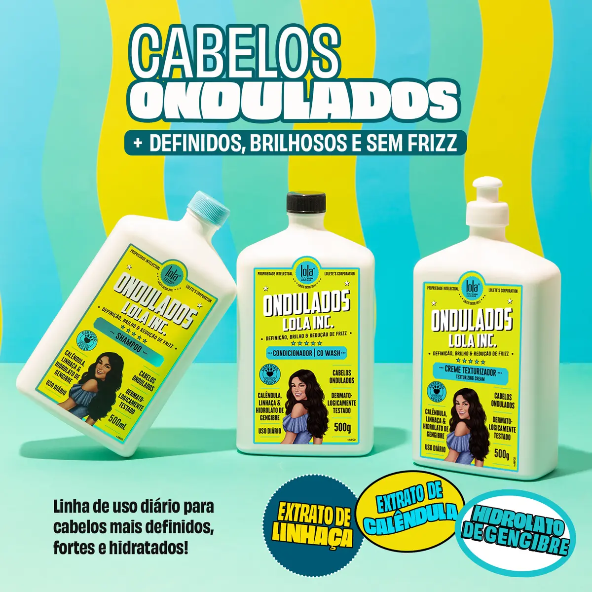ONDULADOS LOLA INC. - CREME TEXTURIZADOR 500g  3