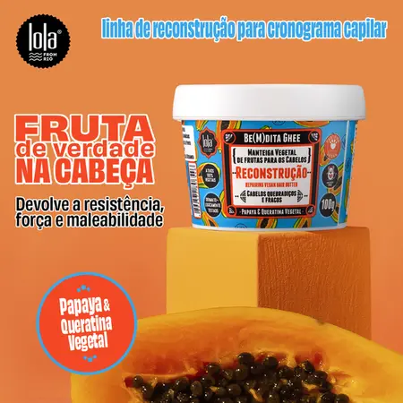 BE(M)DITA GHEE - RECONSTRUÇÃO MAMÃO 100g