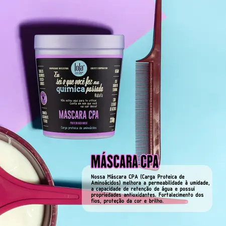 EU SEI O QUE VC FEZ - MÁSCARA CPA 230g
