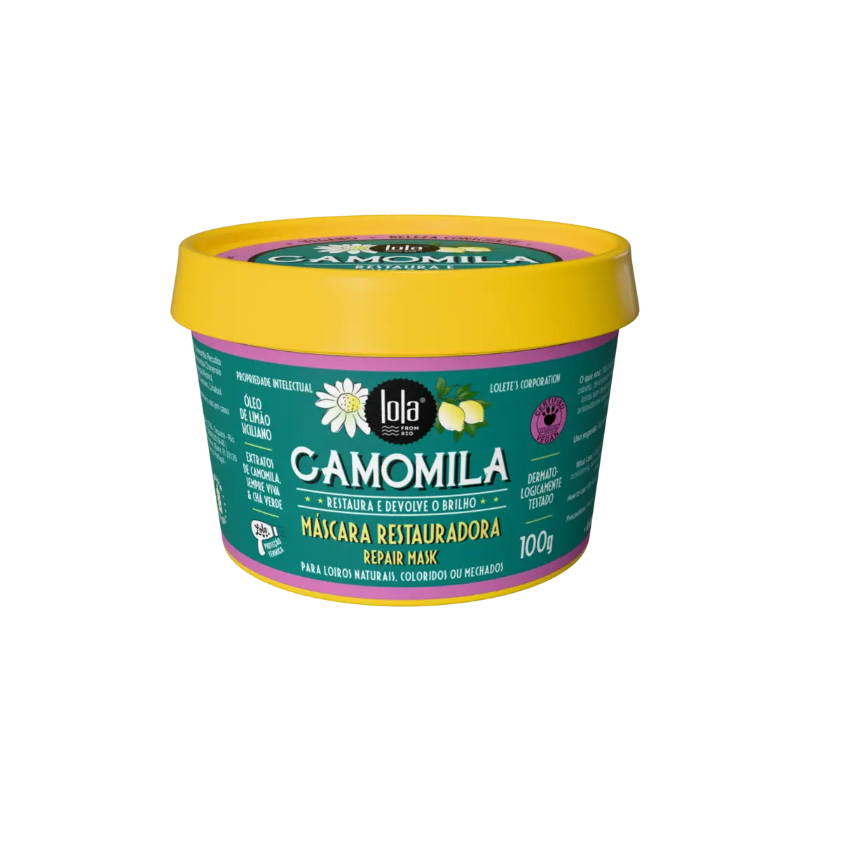Camomila Máscara 100g