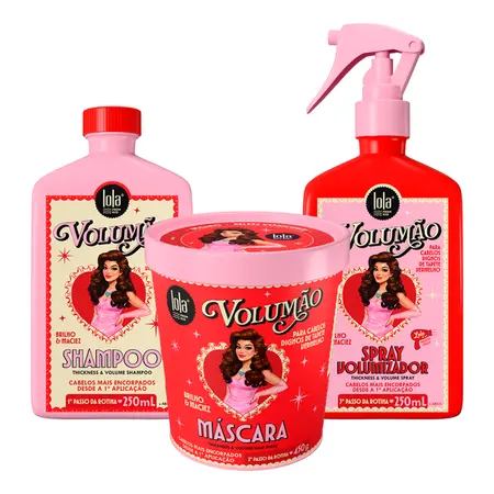Kit Volumão - Linha Completa