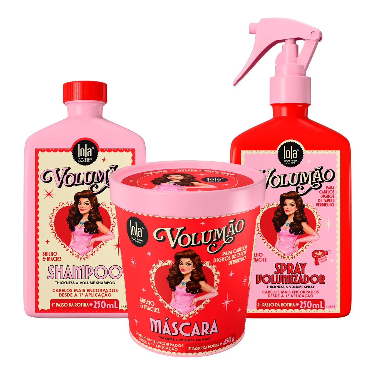 Kit Volumão - Linha Completa