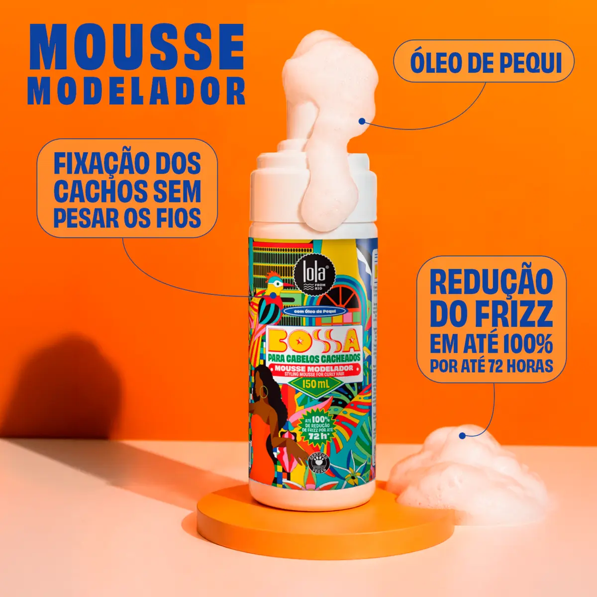 BOSSA MOUSSE 150ML  3