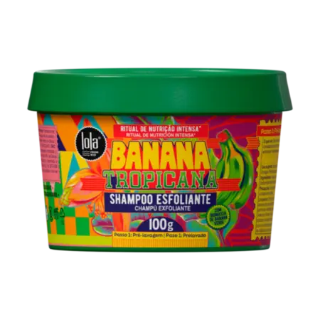 BANANA TROPICANA SHAMPOO ESFOLIANTE 100G