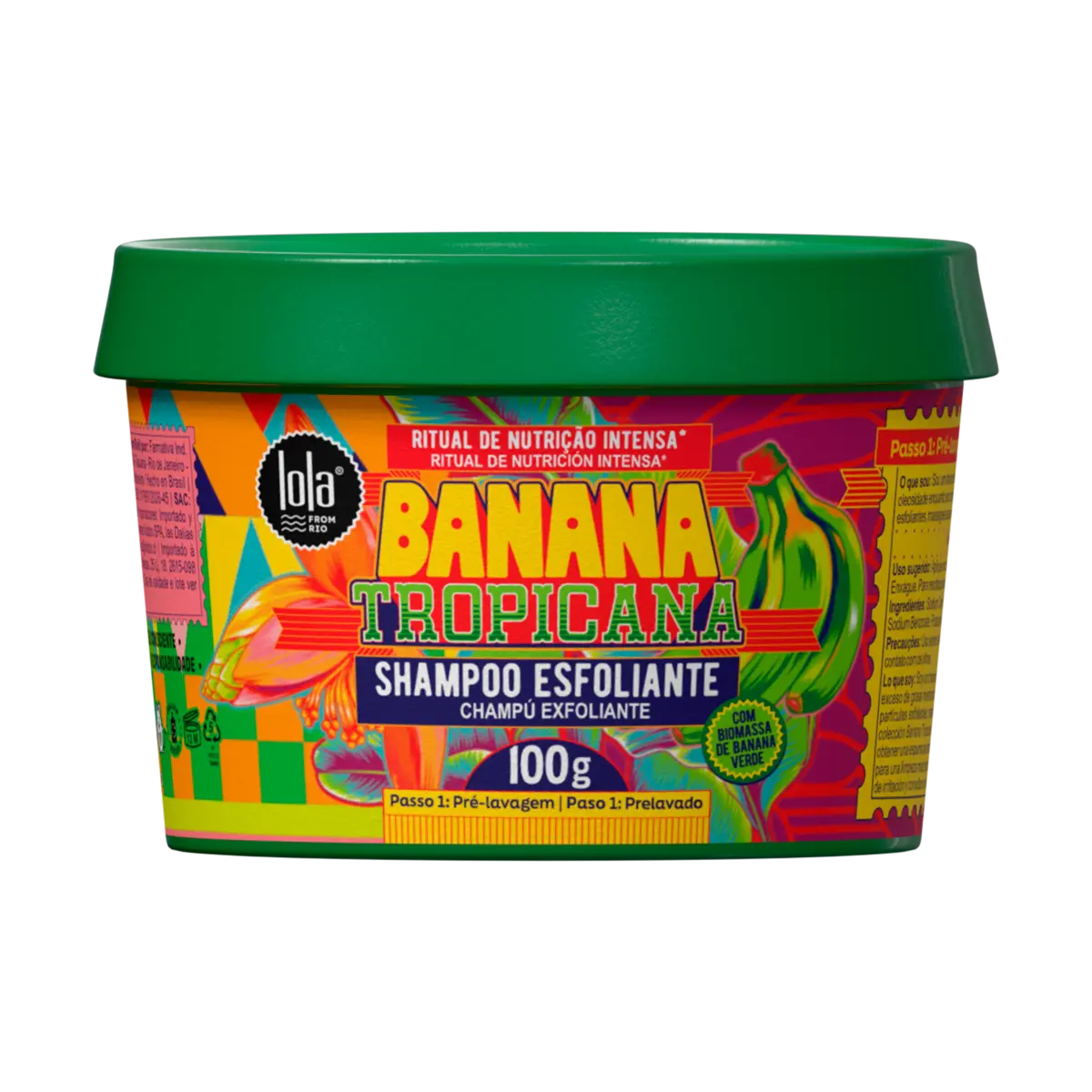 BANANA TROPICANA SHAMPOO ESFOLIANTE 100G  3