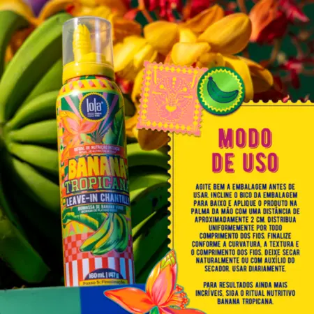 BANANA TROPICANA LEAVE IN CHANTILLY 160ML