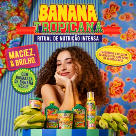 BANANA TROPICANA LEAVE IN CHANTILLY 160ML